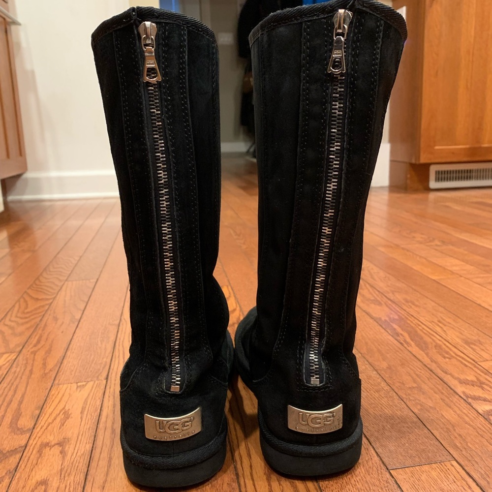 UGG Black Zipper Boots